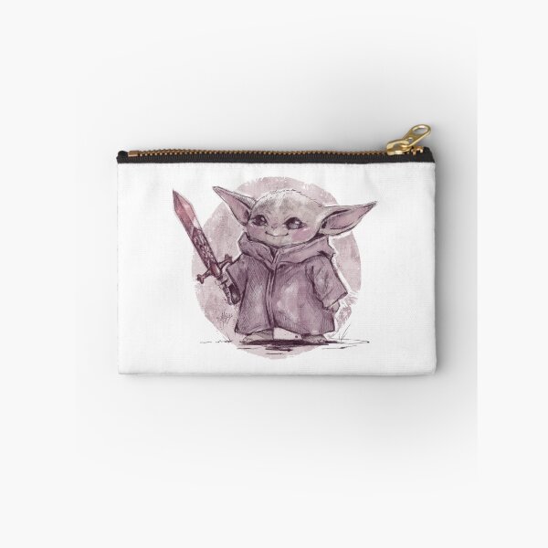 Item preview, BABY YODA WARRIOR PINK MAUVE designed and sold by melyverso.