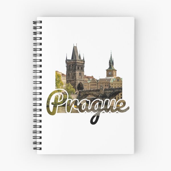 Item preview, Prague Charles Bridge Vintage Aesthetic Photo Typography designed and sold by Sashka-.