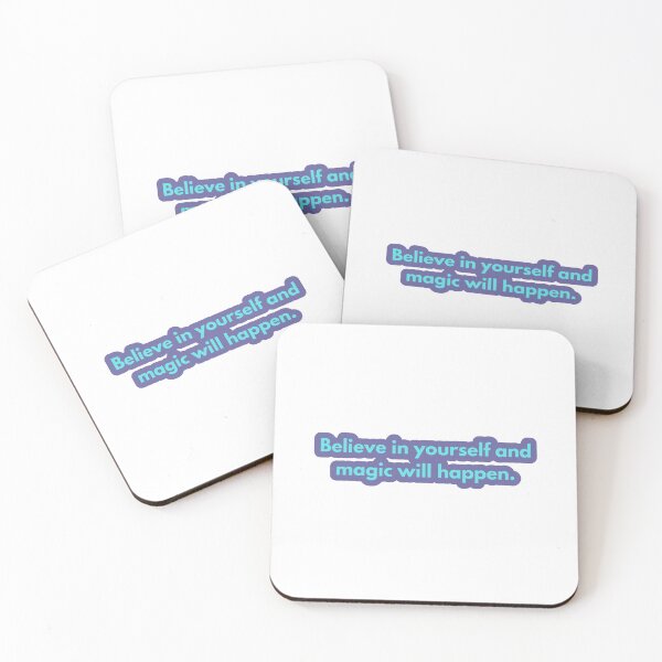 Item preview, Believe in yourself and magic will happen. designed and sold by FUSION STUDIO.