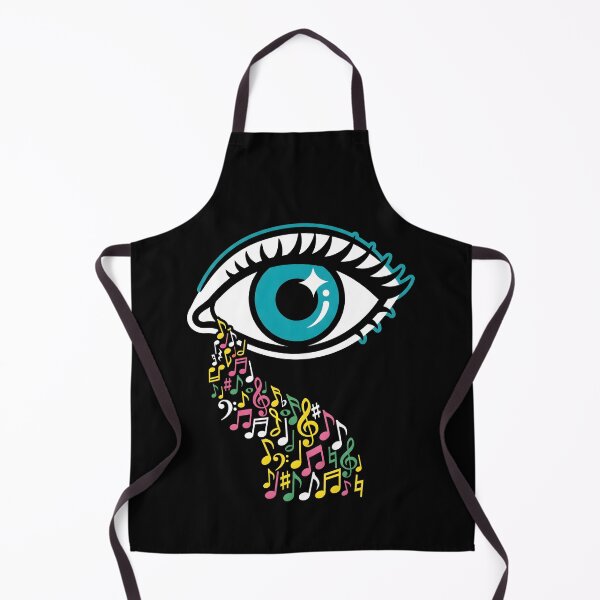 Item preview, Colorful Abstract Music Eye Tear designed and sold by SplashTastic.