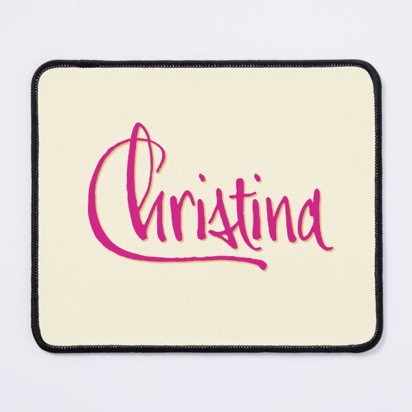 Item preview, CHRISTINA personalized type design designed and sold by CharlottePlaceArt.