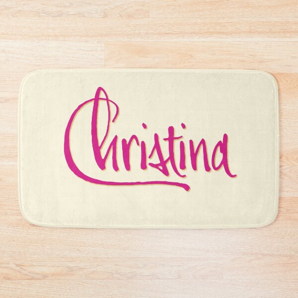 Item preview, CHRISTINA personalized type design designed and sold by CharlottePlaceArt.
