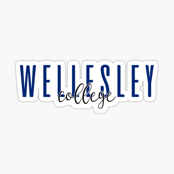 Wellesley College Sticker