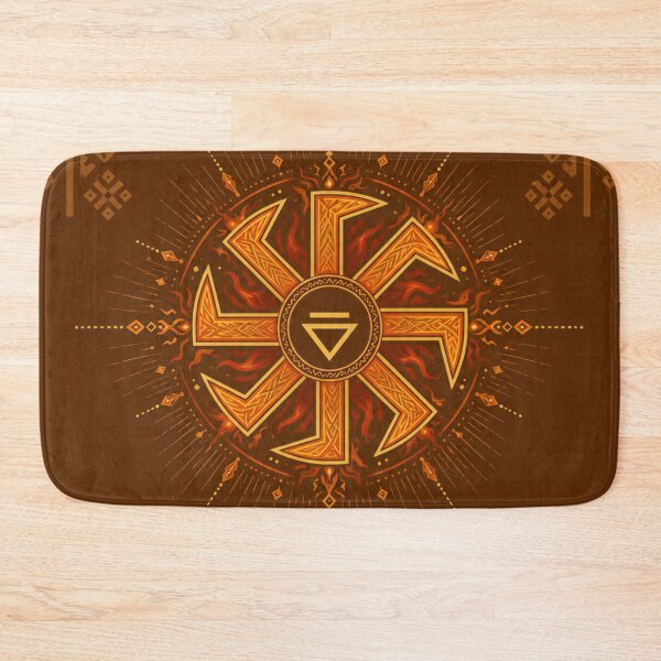 Item preview, Rooted Fire. Solar Stillness. | Slavic Solar Symbol designed and sold by InnerwayStudio.