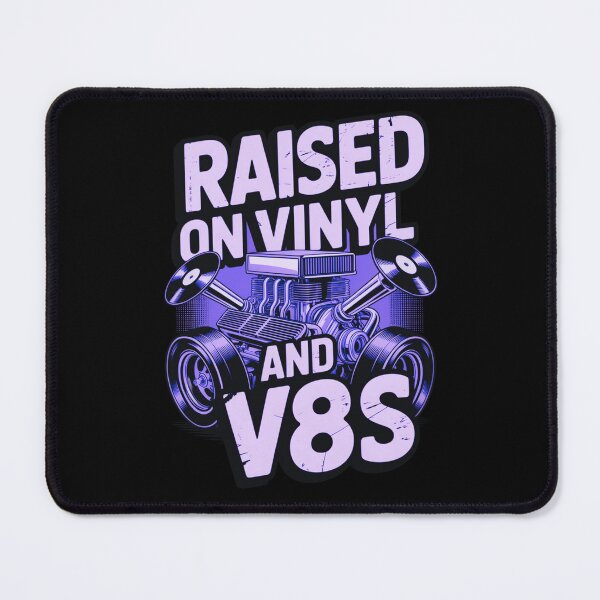 Item preview, Raised On Vinyl and V8s designed and sold by Naitsebas.