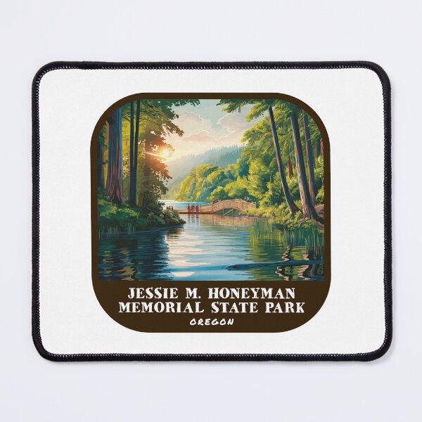 Item preview, Jessie M. Honeyman Memorial State Park (Oregon) designed and sold by RabbitK.