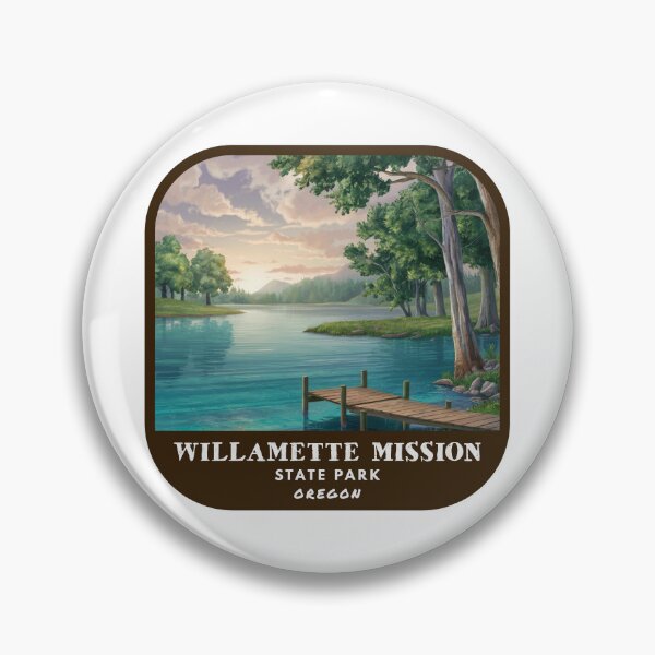 Item preview, Willamette Mission State Park (Oregon) designed and sold by RabbitK.