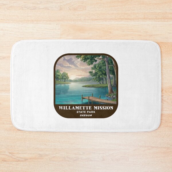 Item preview, Willamette Mission State Park (Oregon) designed and sold by RabbitK.