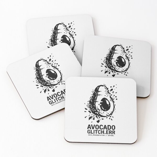 Item preview, Avocado Glitch Data Fragmentation Err designed and sold by SplashTastic.