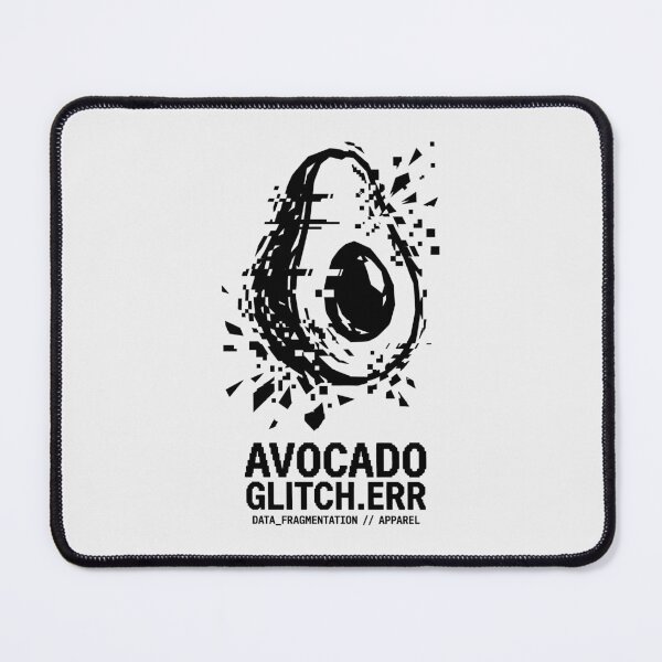 Item preview, Avocado Glitch Data Fragmentation Err designed and sold by SplashTastic.