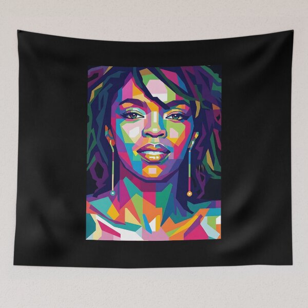 Item preview, Lauryn Hill Wpap Pop Art designed and sold by fiverofthebox.