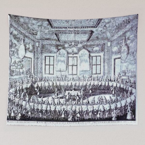 Item preview, The Wedding Feast of Peter I and Catherine designed and sold by SharonTheFirst.