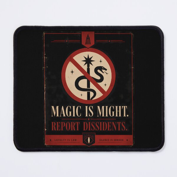 Item preview, Magic Ministry Compliance Warning Sign designed and sold by agearb.