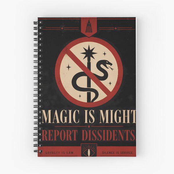 Item preview, Magic Ministry Compliance Warning Sign designed and sold by agearb.