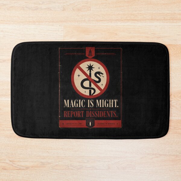 Item preview, Magic Ministry Compliance Warning Sign designed and sold by agearb.