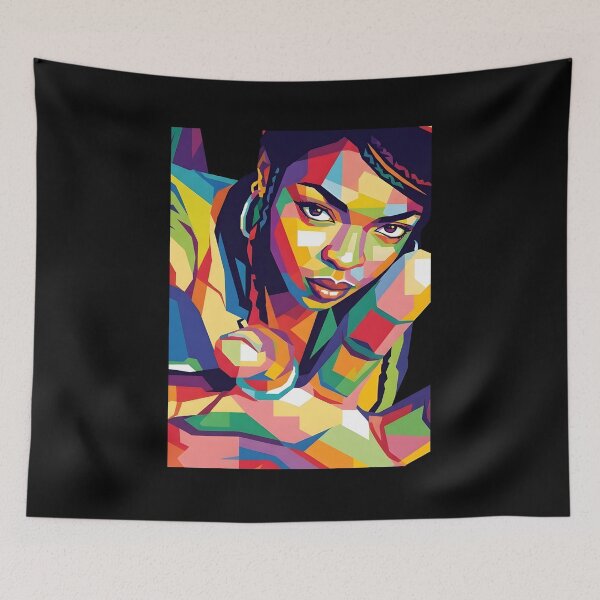 Item preview, Lauryn Hill Wpap Pop Art designed and sold by fiverofthebox.