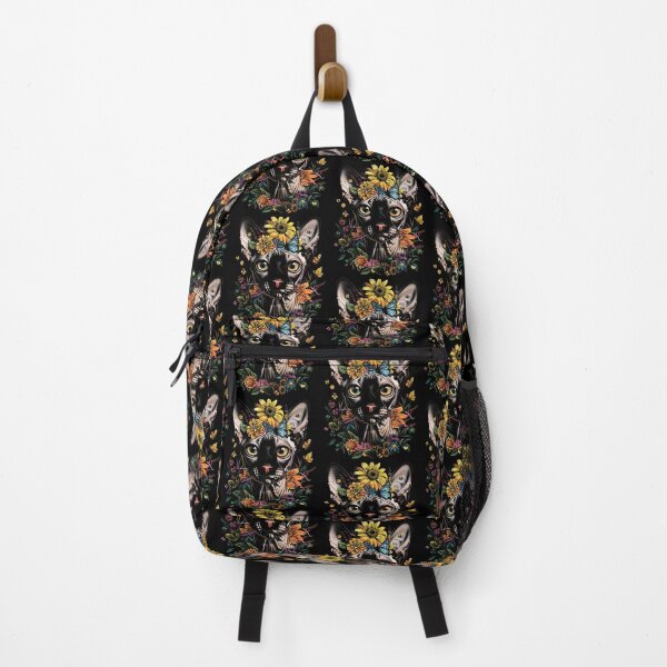 Item preview, Funny Sphynx Cat Floral Colorful Boys Girls Kids designed and sold by rafaeltto.