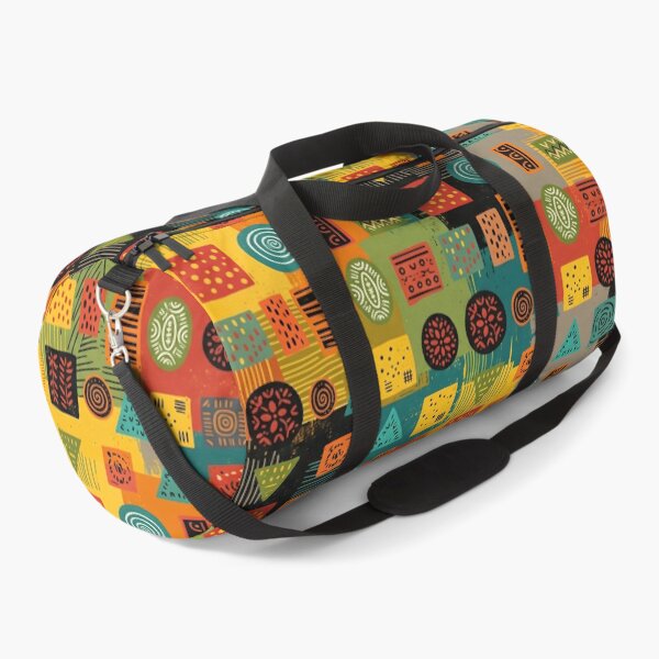 Item preview, Playful Geometric Stamp Patchwork Seamless designed and sold by SplashTastic.