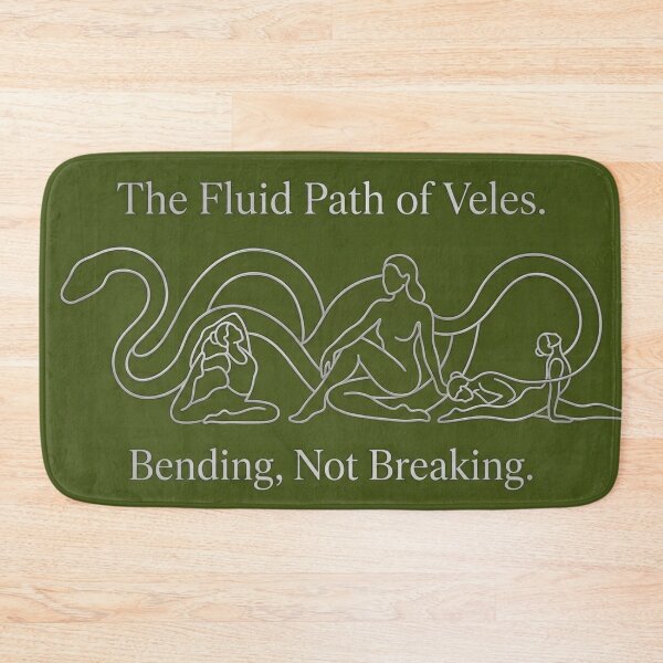 Item preview, The Fluid Path of Veles – Slavic Mythology designed and sold by InnerwayStudio.