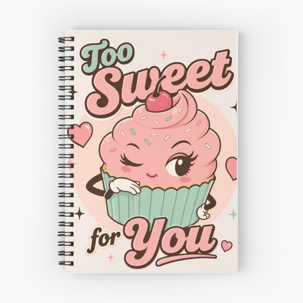 Item preview, Retro Vintage Cupcake - Too Sweet For You designed and sold by EsenciaZen.