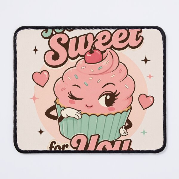 Item preview, Retro Vintage Cupcake - Too Sweet For You designed and sold by EsenciaZen.