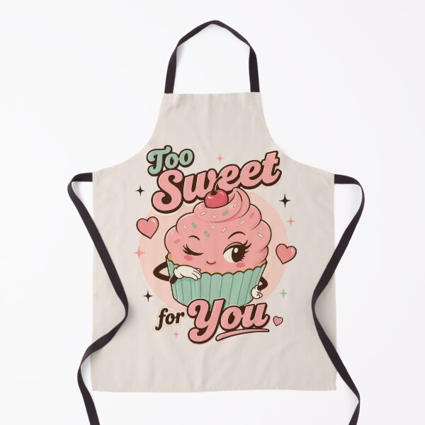 Item preview, Retro Vintage Cupcake - Too Sweet For You designed and sold by EsenciaZen.