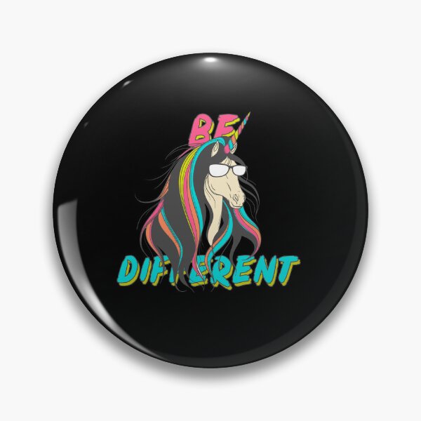 Item preview, Be Different Magical Unicorn Statement Design designed and sold by EichStore.