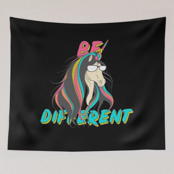 Item preview, Be Different Magical Unicorn Statement Design designed and sold by EichStore.