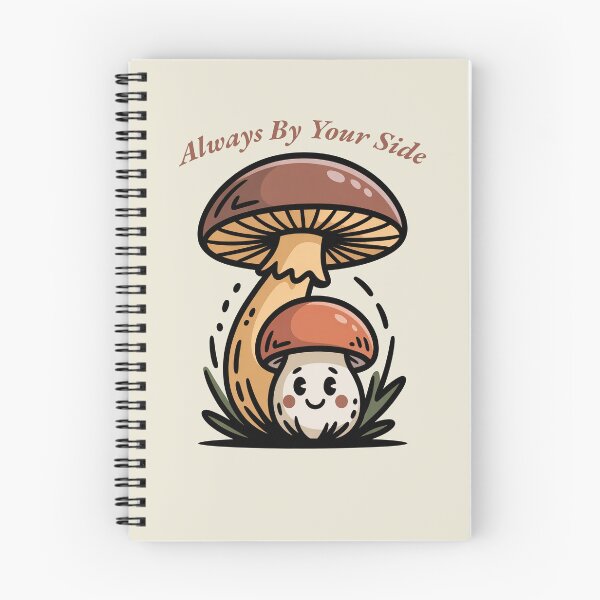 Item preview, Always By Your Side Cute Retro Mushroom Art designed and sold by AlexandraSand.