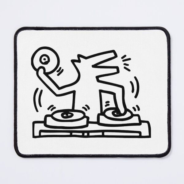 Item preview, keith black haring dog designed and sold by BrooklynLeannon.