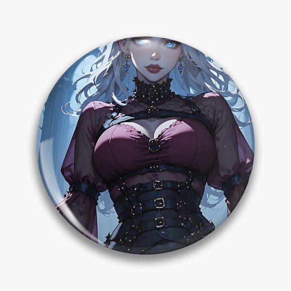 Item preview, Hot Halloween Anime Goth Girl Waifu 149 designed and sold by Your New Fixation.