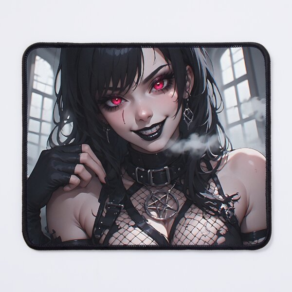 Item preview, Hot Halloween Anime Goth Girl Waifu 150 designed and sold by Your New Fixation.