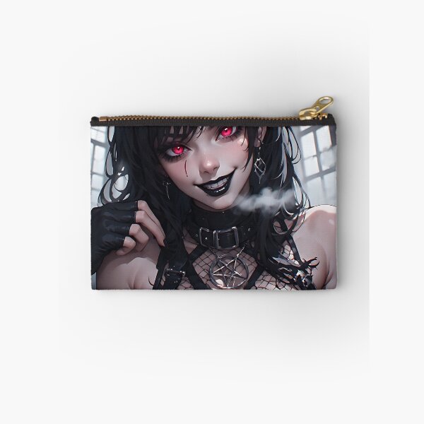 Item preview, Hot Halloween Anime Goth Girl Waifu 150 designed and sold by Your New Fixation.