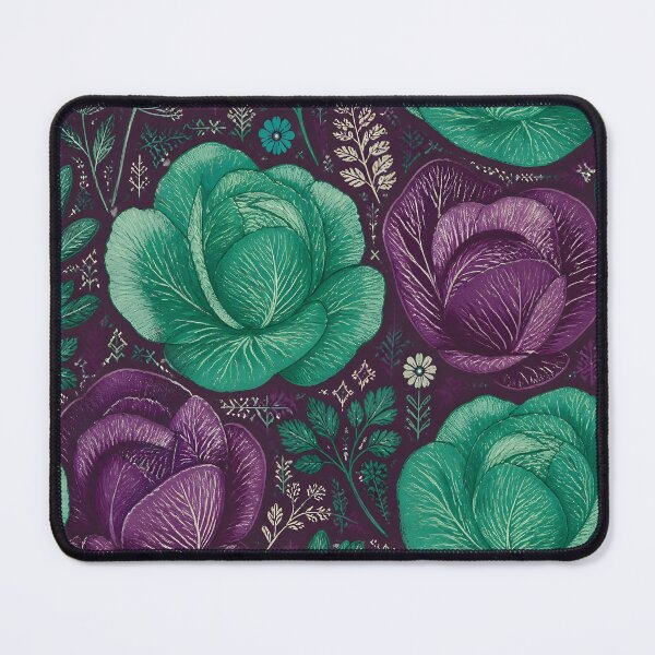 Item preview, Cabbage Crush Contemporary Folk Art designed and sold by Glitchart66.