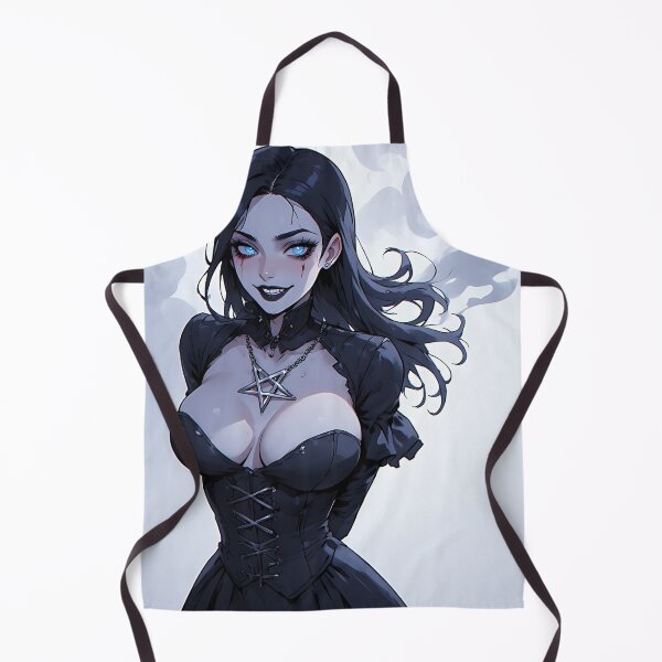 Item preview, Hot Halloween Anime Goth Girl Waifu 151 designed and sold by Your New Fixation.
