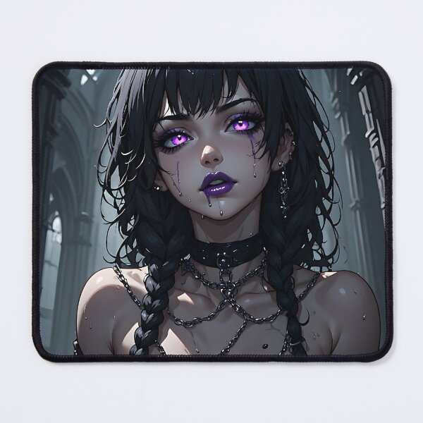 Item preview, Hot Halloween Anime Goth Girl Waifu 156 designed and sold by Your New Fixation.