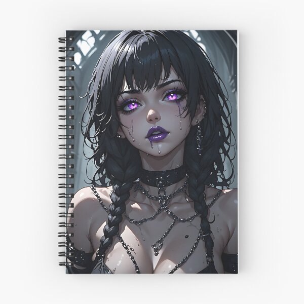 Item preview, Hot Halloween Anime Goth Girl Waifu 156 designed and sold by Your New Fixation.