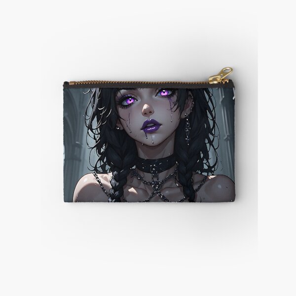 Item preview, Hot Halloween Anime Goth Girl Waifu 156 designed and sold by Your New Fixation.