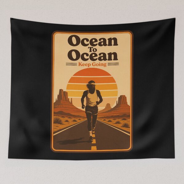 Item preview, Coast to Coast Ultra Marathon Route designed and sold by agearb.