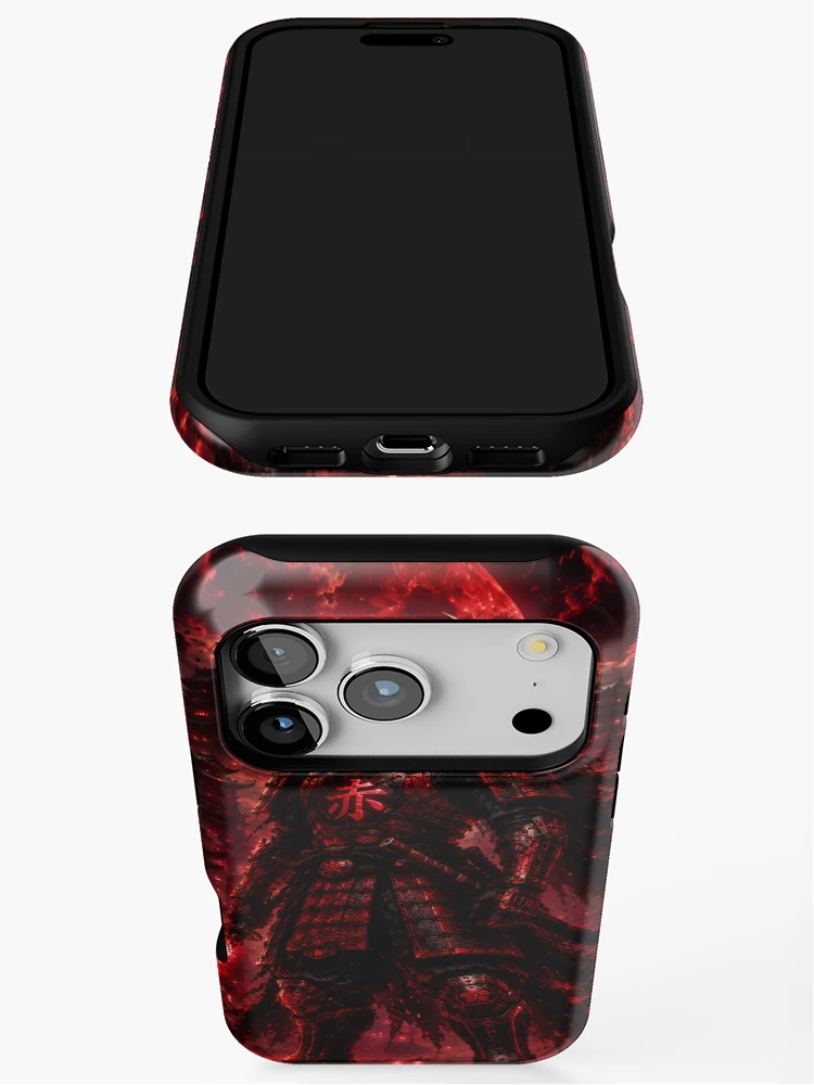 Thumbnail 3 of 4, iPhone Case, Crimson Samurai designed and sold by RiteshCenter .