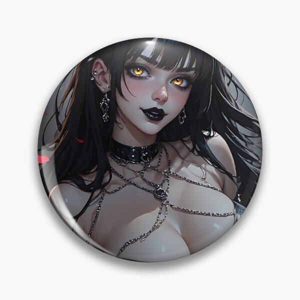 Item preview, Hot Halloween Anime Goth Girl Waifu 159 designed and sold by Your New Fixation.
