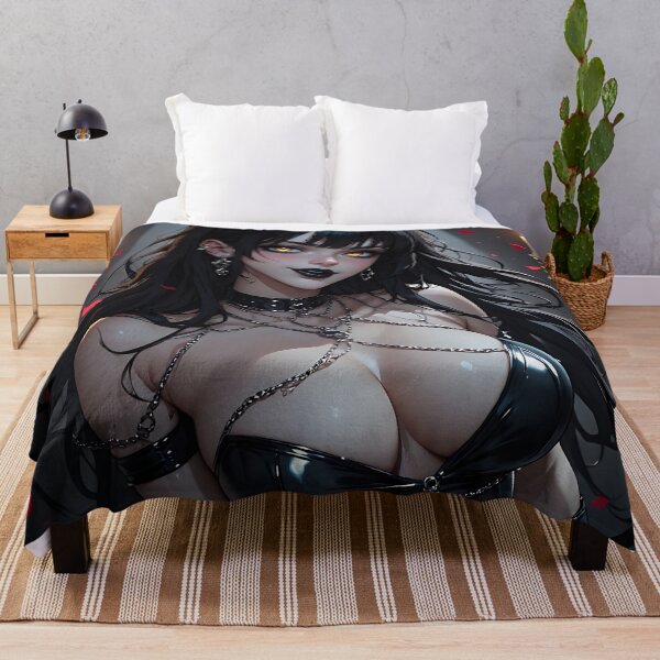 Item preview, Hot Halloween Anime Goth Girl Waifu 159 designed and sold by Your New Fixation.