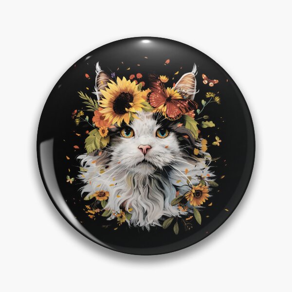 Item preview, Funny Selkirk Rex Cat Floral Colorful Boys Girls Kids designed and sold by rafaeltto.