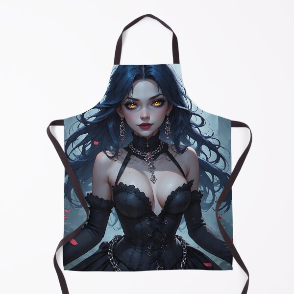 Item preview, Hot Halloween Anime Goth Girl Waifu 160 designed and sold by Your New Fixation.