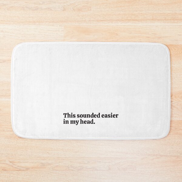 Item preview, This sounded easier in my head. Sticker designed and sold by rebel-store21.
