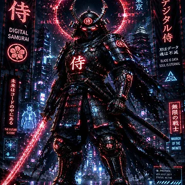 Artwork thumbnail, Cyber Samurai by RiteshCenter 