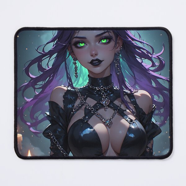 Item preview, Hot Halloween Anime Goth Girl Waifu 161 designed and sold by Your New Fixation.