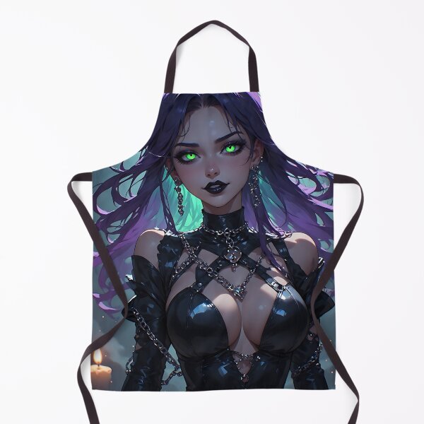 Item preview, Hot Halloween Anime Goth Girl Waifu 161 designed and sold by Your New Fixation.