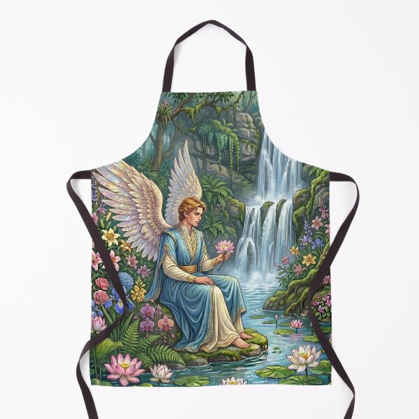 Item preview, Angels and the Lotus Pond designed and sold by PP&RAINBOW SHOP.