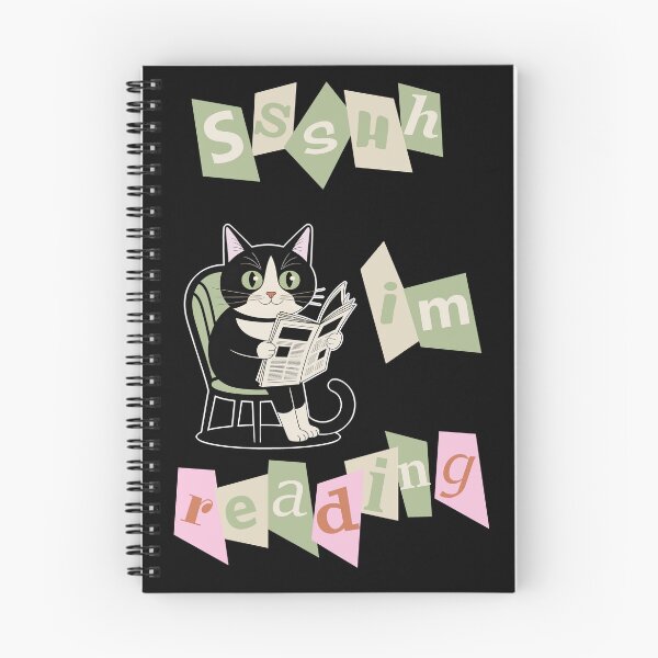 Item preview, Ssshh I'm Reading Text Art designed and sold by Museum Of Non-Existing Art.